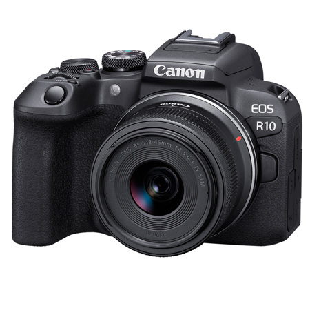 Canon EOS R10 Mirrorless Camera with 18-45mm Lens Content Creator