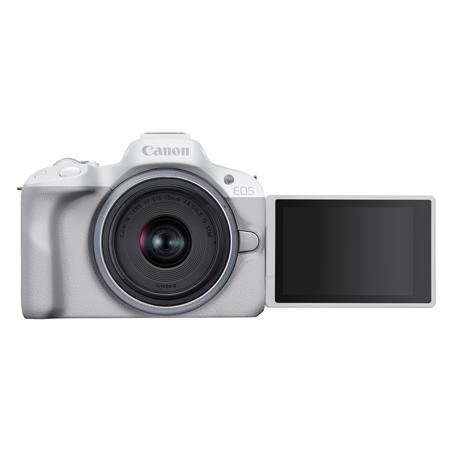 Canon EOS R50 Mirrorless Camera with RF-S 18-45mm f/4.5-6.3 IS STM