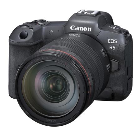 Canon EOS R5 Mirrorless Camera with RF 24-105mm f/4 L IS USM Lens