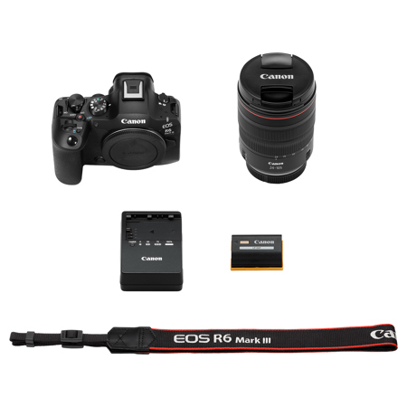 Canon EOS R6 Mark III Mirrorless Camera with RF 24-105mm f/4 L IS