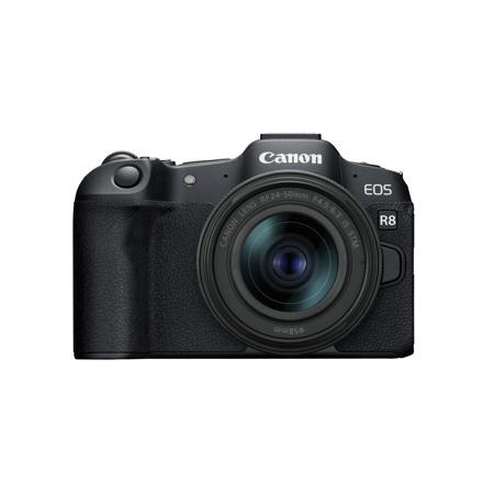 Canon EOS R8 Camera w/RF 24-50mm f/4.5-6.3 IS STM Lens