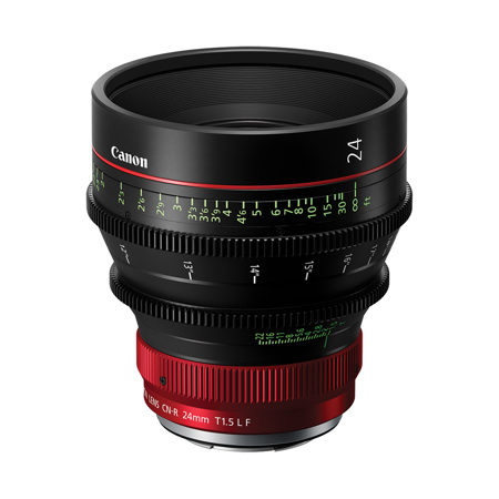 Canon RF Prime Series Cinema Lens 24mm T1.5
