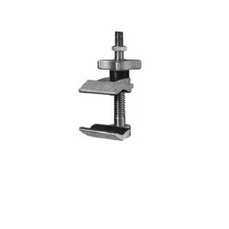 Cardellini Extra-Long Mini Cardellini Mic. Clamp with Male 3/8-16 Threads