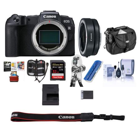 Canon EOS RP Mirrorless Camera, Bundle with Essentials Kit