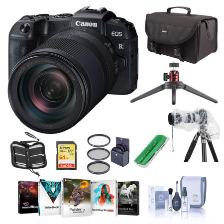Canon EOS RP Mirrorless Camera with RF 24-240mm f/4-6.3 IS USM Lens W/F ACC Kit
