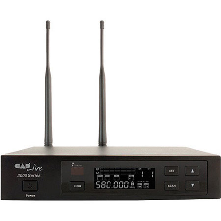 CAD Audio CADLive Receiver for 3000 Series Wireless System BAND: N (520-542MHZ)
