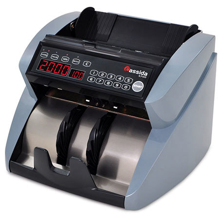 Cassida 5700 Currency Counter with Ultraviolet & Magnetic Counterfeit Detection