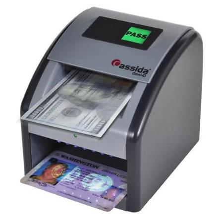 Cassida Omni-ID Pass/Fail Counterfeit Detector with UV LED Light ID Verifier