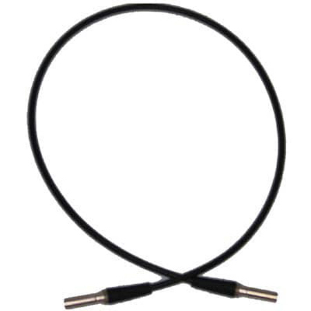 Canare Standard Video Patch Cord with LV-61S Cable, VWP-C4A Plugs, 3'