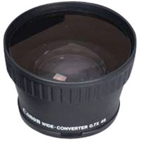 Canon WD-46, 0.75x Wide Angle Converter Lens for 46mm Filter Threads #3108A002