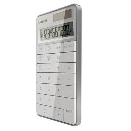 Canon Wireless Keypad Calculator, White