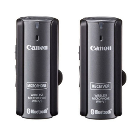 Canon WM-V1 Bluetooth Wireless Microphone for Select VIXIA Camcorders