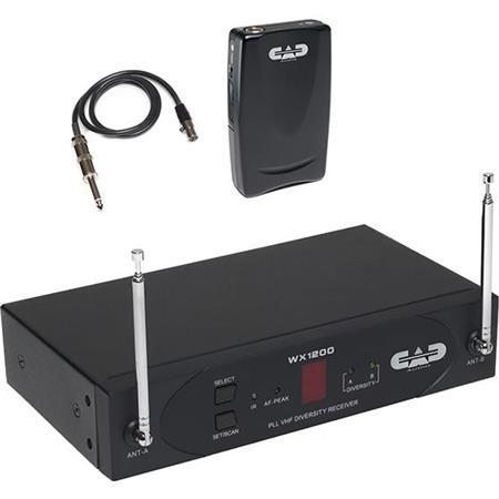CAD Audio WX1600 UHF 100-Channel Frequency Agile Handheld Wireless System
