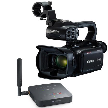 Canon XA40 4K UHD Pro Camcorder with 20x Optical Zoom Lens W/Webcaster Live Encd
