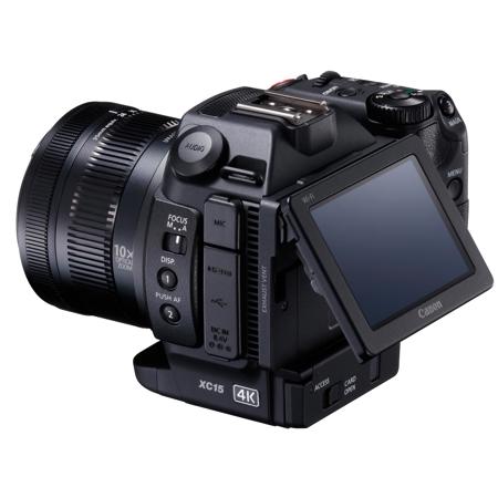 Canon XC15 4K UHD Compact Lightweight Professional Camcorder, 10x Optical Zoom, Up to 29.97fps