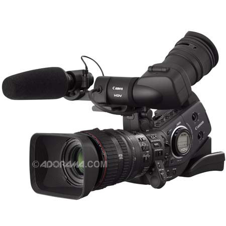 Canon XL H1S MiniDV Camcorder with 20x Zoom, 2.4in LCD