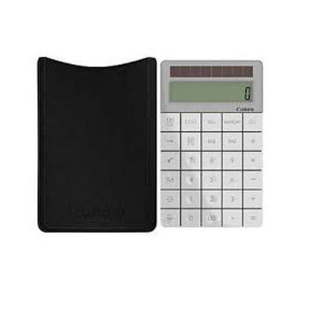 Canon X Mark I Premium Desktop Calculator, White
