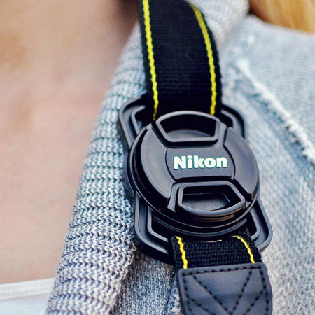 CapBuckle Lens Cap Holder for 82/77/72mm Lens Caps