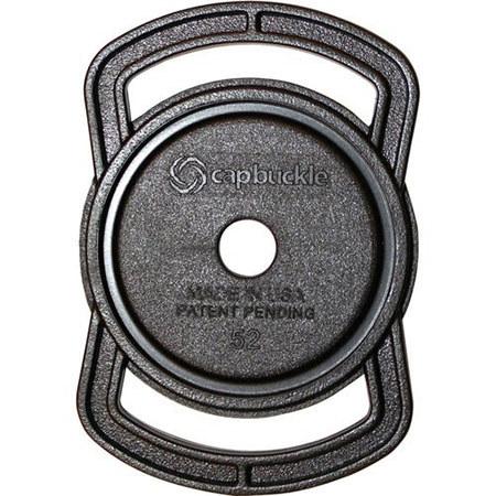 CapBuckle Lens Cap Holder for 43/52/55mm Lens Size