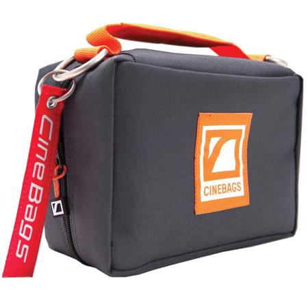 CineBags CB92 Monitor Pack, Charcoal with Orange Webbing