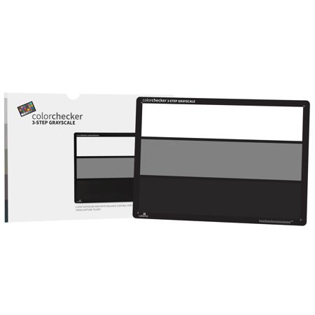 Calibrite 8.5x11" ColorChecker 3-Step Grayscale Card