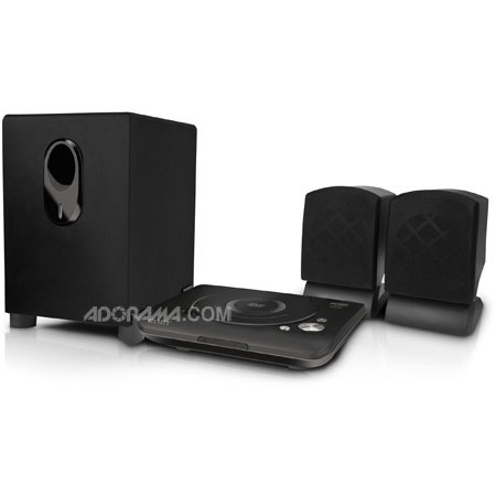 Coby DVD420 2.1 Ch DVD Player with Home Theater Speaker