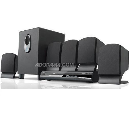 Coby DVD765 5.1 Ch DVD Player with Home Theater Speaker