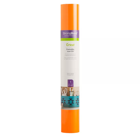 Cricut Everyday Iron-On Heat Transfer Vinyl, 12x24" Roll, Ocean