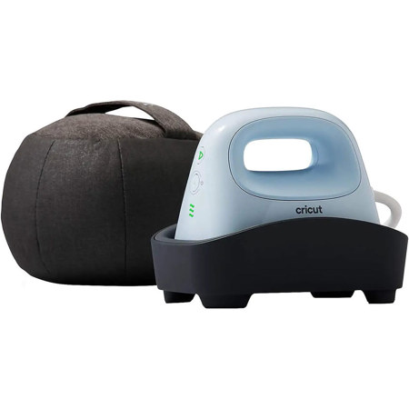 Cricut Hat Press Curved Heat Press Machine, Zen Blue