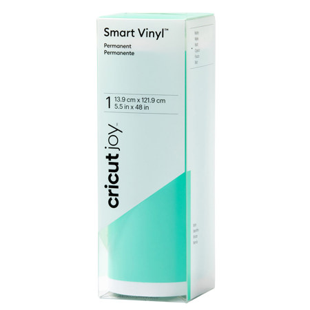 Cricut Joy Smart Permanent Vinyl, 5.5x48" Roll, Mint