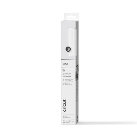 Cricut Removable Vinyl, 12x48" Roll, White