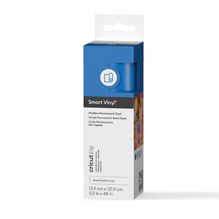 Cricut Joy Smart Matless Permanent Vinyl, 5.5x48" Roll, Ocean