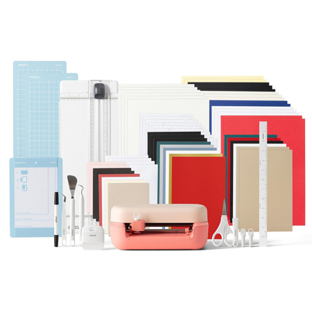 Cricut Joy 2 Smart Cutting Machine with Deluxe Kit Coral