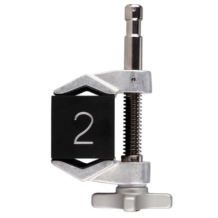 Cardellini 2C Clamp with 2" Center Jaw Configuration