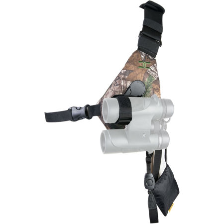 Cotton Carrier SKOUT Sling-Style Harness for Binoculars, Realtree Camo