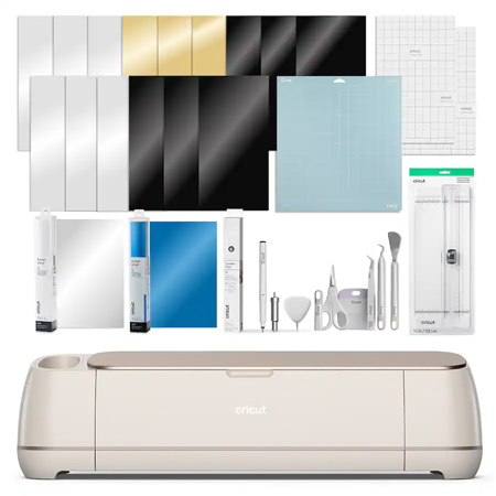 Cricut Maker 4 Smart Cutting Machine with Starter Kit