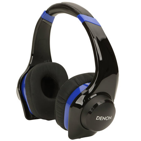Denon Urban Raver AH-D320 On-Ear Headphones, Blue