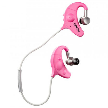Denon Exercise Freak Wireless In-Ear Headphones, Pink