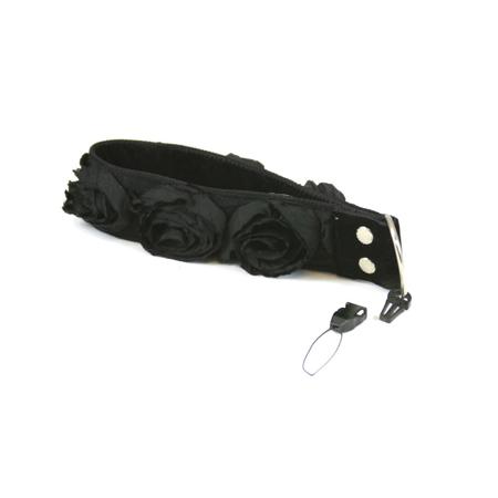 Capturing Couture Black Organza 1.5 inch Camera Strap