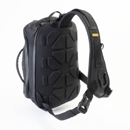 Cotton Carrier Hyker 12L Sling Bag with Lens Bag Insert for Camera, Black