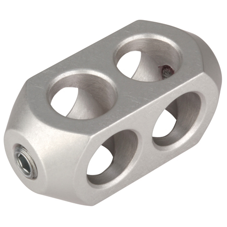 Cardellini CL Card-A-Link Aluminum Coupler, Silver