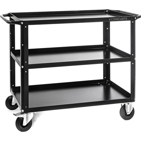ConeCarts 3-Shelf Large Basic Cart