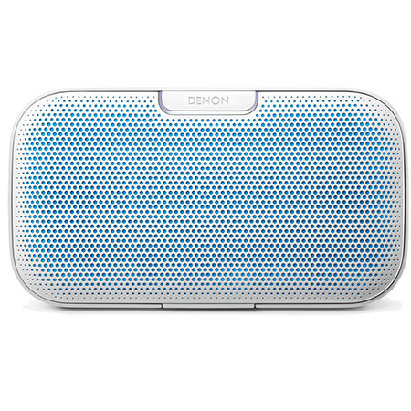 Denon DSB-200 Bluetooth Speaker System with Interchangeable Grilles, White