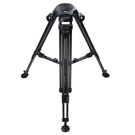 Cartoni F105 3-section Carbon Fiber Tripod with Focus Fluid Head - Black