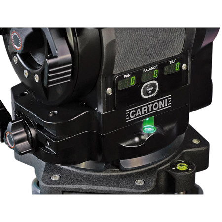Cartoni Master 40 Flat Base Fluid Head