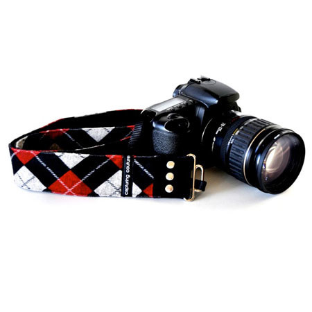 Capturing Couture Men's, The Joey Red 2" Camera Strap, Extended Length 37"