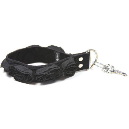 Capturing Couture Black Organza 1.5" Key Chain Wristlet Camera Strap
