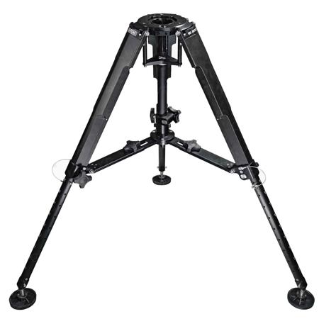 Cartoni SPORT 200 2-Section Heavy Duty Al Mitchell Flat Base Tripod,Mid Spreader