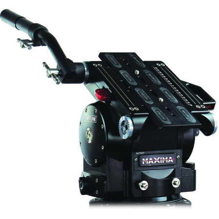 Cartoni Maxima 40 Fluid Action Head System, P736 Heavy-Duty On-Ground Spreader