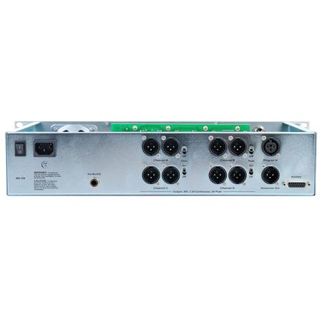 Clear-Com 4-Channel Main Intercom Station with Power Supply